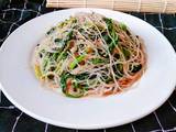凉拌菠菜粉丝