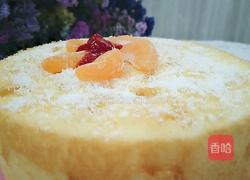 椰蓉蜜橘蛋糕的做法图解12