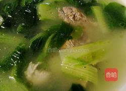 小白菜排骨汤的做法图解7