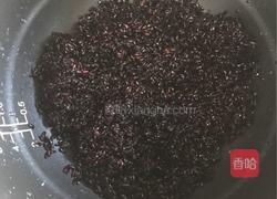 蒸黑糯米糕的做法图解3