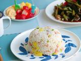 火腿菠萝水果饭