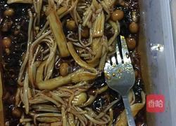 老干妈拌金针菇杏鲍菇的做法图解4
