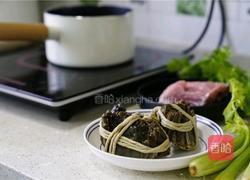 大葱肉段烧大闸蟹的做法图解1