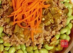 肉末蒸毛豆的做法图解10