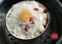 梨子大枣蒸糯米的做法图解11
