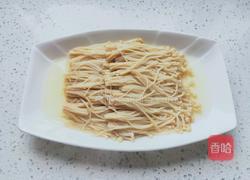 午餐肉蒸金针菇的做法图解4