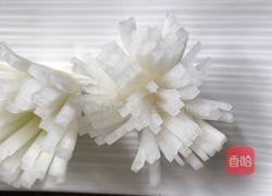 菊花萝卜的做法图解5