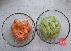 双色山药虾仁糕的做法图解3