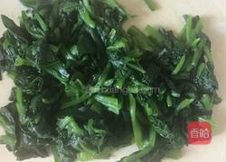 蒸菠菜丸子的做法图解2