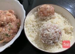 荸荠糯米肉丸的做法图解6