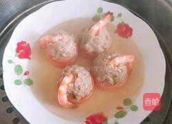 胡萝卜酿鲜虾肉丸的做法图解7