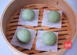 网红肉松青团的做法图解19