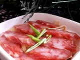 腊肠蒸豆皮