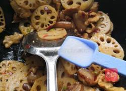 肉炒藕片的做法图解8