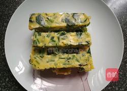 菠菜鸡蛋糕的做法图解5