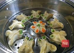 新文美食 蝴蝶蒸饺的做法图解11