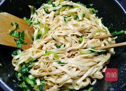 油菜蛋炒面的做法图解14