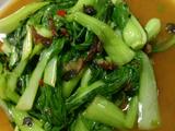 豆豉鲮鱼炒青菜