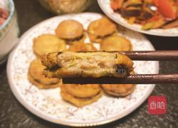茄子盒的做法图解4