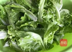 辣椒酱拌生菜的做法图解1