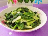 清炒油麦菜