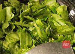 清炒油麦菜的做法图解5
