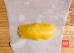 迷你奶黄春卷的做法图解3