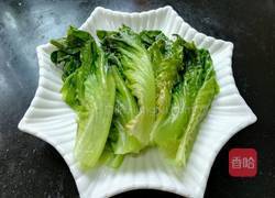 蚝油生菜的做法图解4