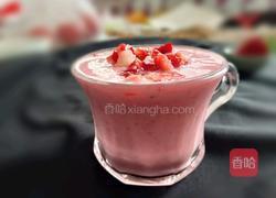 果粒草莓奶昔的做法图解8