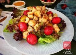 果蔬鸡胸沙拉的做法图解10