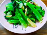 清炒油麦菜