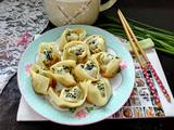 韭菜肉煎馄饨