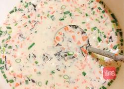 红萝卜紫菜煎饼的做法图解3