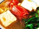 三文鱼骨豆腐汤