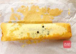 蜜豆卡仕达酱蛋糕卷的做法图解12