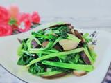 香菇炒小白菜
