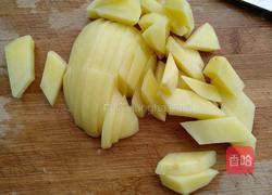 咸蛋芦笋火腿焗土豆的做法图解4