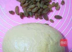 葡萄干手撕面包的做法图解6