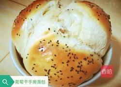 葡萄干手撕面包的做法图解19