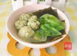白菜海带圆子汤的做法图解16