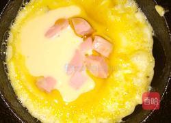 黄金火腿饼的做法图解5