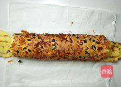 海盐香葱肉松蛋糕卷的做法图解17