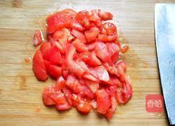 夏日轻食茄汁菌菇豆腐汤的做法图解3