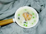 干虾皮蛋砂锅粥