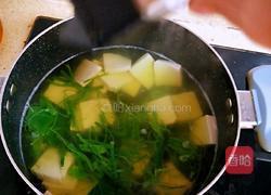 龙须菜豆腐汤的做法图解11