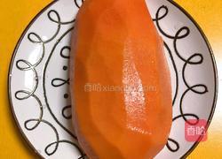 椰浆蜜汁木瓜的做法图解2