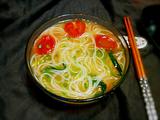 清汤挂面#跑马标准早餐#