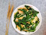 韭菜豆腐