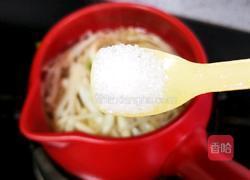 菌汤龙须菜的做法图解9