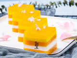 椰奶芒果糕
